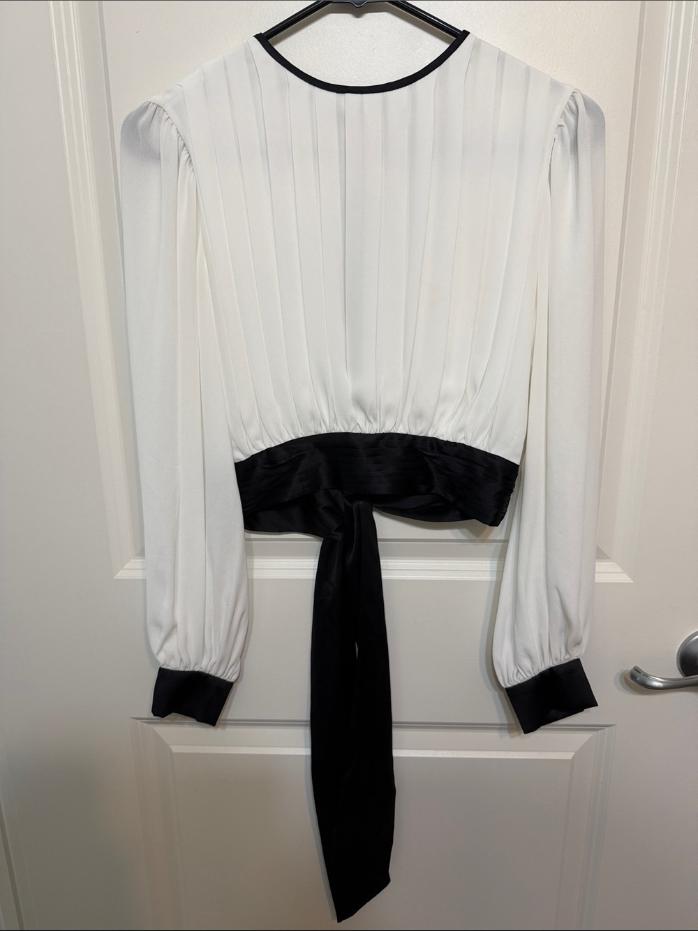Alice+Olivia Back Tied Blouse